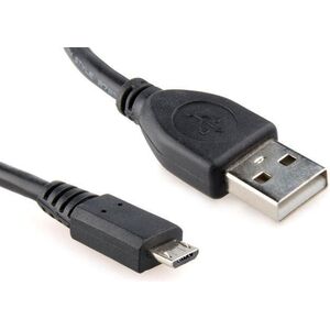 Kabel USB Gembird USB-A - microUSB 1 m Czarny (CCP-MUSB2-AMBM-1M)