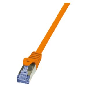 LogiLink Patchcord Cat.6A, S/FTP, 7.5m, pomarańczowy (CQ3088S)