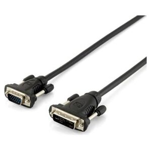 Kabel Equip DVI-I - D-Sub (VGA) 1.8m czarny (0118943)