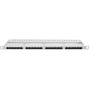 Lanberg Patch panel 0.5U 19" 24x RJ-45 Kat.6 Szary (PPU6-0024-S)
