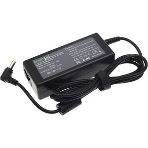 Zasilacz do laptopa Green Cell 65 W, 1.7 mm, 3.4 A, 19 V (AD01P)