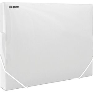 Donau TECZKA PRZESTRZENNA A4 3CM Z GUMKA TRANSPARENTNA 8545001PL-00