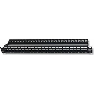 Intellinet Network Solutions Patch panel 19" 1U 24x slot keystone (720328)