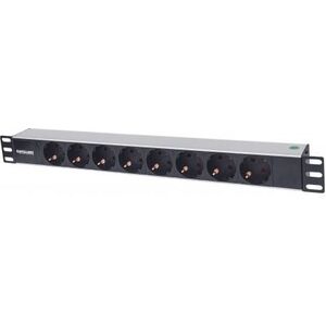 Intellinet Network Solutions Listwa zasilająca 19" 1U 8x Schuko 1.6m (714037)