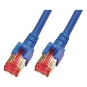 Mcab RJ45, kat. 6, S/FTP, 0.5m, niebieski (3260)