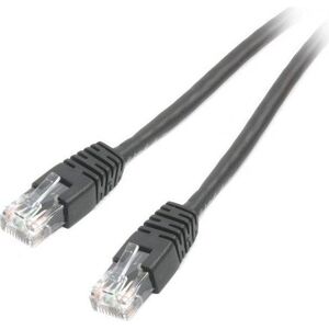 Gembird RJ-45/RJ-45, kat. 6, U/UTP, 2m, czarny (PP6U-2M/BK)