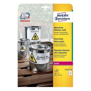 Avery Zweckform ETYK.ZF L4715 99,1X67,7 A4 20 ARK. ETYKIETA - L4715-20