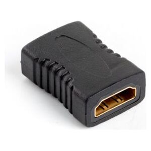Adapter AV Lanberg HDMI - HDMI czarny (AD-0018-BK)