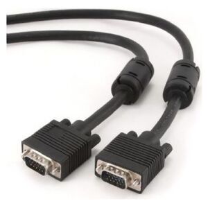 Kabel Lanberg D-Sub (VGA) - D-Sub (VGA) 5m czarny (CA-VGAC-10CC-0050-B)