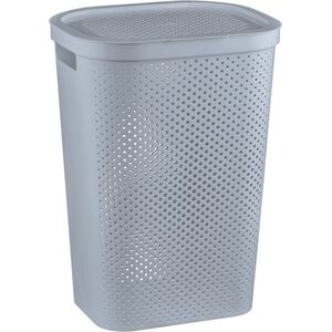 Kosz na pranie Curver Infinity 60L jasno szary (231008)