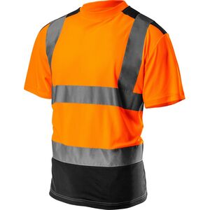 Neo T-shirt ostrzegawczy ciemny dół pomarańczowy rozmiar XL (81-731-XL)