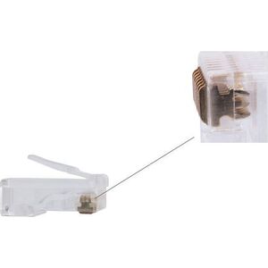 Gembird wtyk RJ45, na drut kat. 5e, 30U (100 szt.) (8P8C)