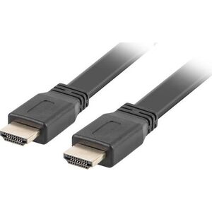 Kabel Lanberg HDMI - HDMI 5m czarny (CA-HDMI-21CU-0050-BK)