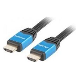 Kabel Lanberg HDMI - HDMI 1m niebieski (CA-HDMI-20CU-0010-BL)