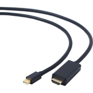 Kabel Gembird DisplayPort Mini - HDMI 1.8m czarny (CC-mDP-HDMI-6)