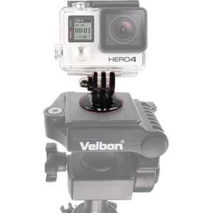 Hurtel Uchwyt do kamer sportowych z uchwytem GoPro do statywu uniwersalny