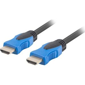 Kabel Lanberg HDMI - HDMI 15m niebieski (CA-HDMI-20CU-0150-BK)