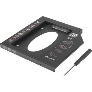 Kieszeń Lanberg HDD Ramka 5.25''->2.5'' SLIM 9.5mm (IF-SATA-10)