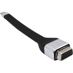 Adapter USB I-TEC USB-C - VGA Czarny  (C31FLATVGA60HZ)