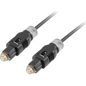 Kabel Lanberg Toslink - Toslink 1m czarny (CA-TOSL-10CC-0010-BK)