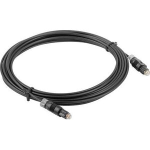 Kabel Lanberg Toslink - Toslink 3m czarny (CA-TOSL-10CC-0030-BK)