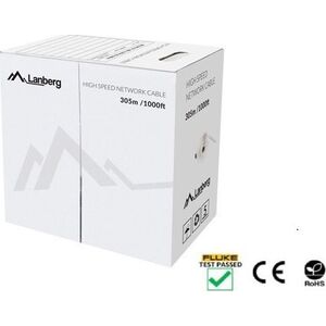 Lanberg Kabel UTP Kat.5e DRUT CU greenLCU5-12CU-0305-G