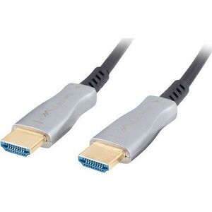 Kabel Lanberg HDMI - HDMI 100m czarny (CA-HDMI-20FB-1000-BK)