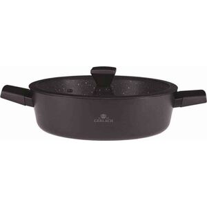 Affek Design GRANITEX Garnek aluminiowy 24cm z powłoką Ilag z pokrywką 4,4L 340R