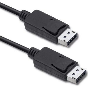 Kabel Qoltec DisplayPort - DisplayPort 0.5m czarny (50370)