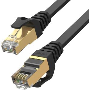 Unitek RJ45, kat. 7, SSTP, 20m, czarny (C1897BK-20M)