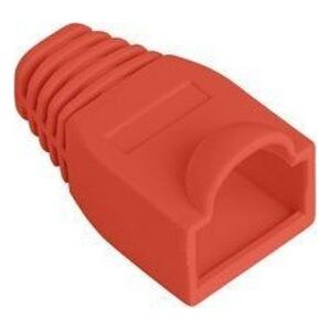 Lanberg LANBERG Osłonka na wtyk RJ45 czerwona 100 sztuk
