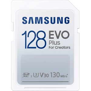 Karta Samsung EVO Plus 2021 SDXC 128 GB Class 10 UHS-I/U3 V30 (MB-SC128K/EU)