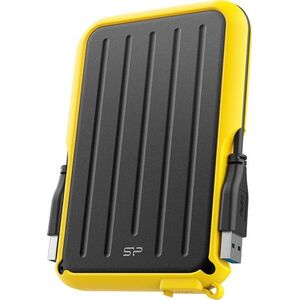 Dysk zewnętrzny HDD Silicon Power Armor A66 5TB Żółty (SP050TBPHD66LS3Y)
