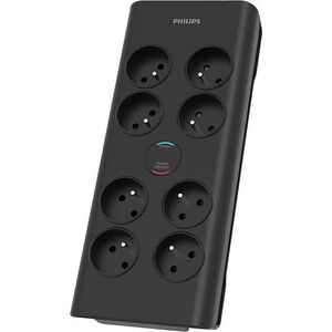 Listwa zasilająca Philips 8 gniazd 2 m czarna (29770)