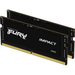 Pamięć do laptopa Kingston Fury Impact, SODIMM, DDR5, 16 GB, 4800 MHz, CL38 (KF548S38IBK2-16                )