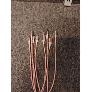 Kabel USB Omega USB-A - microUSB 1 m Różowy (OUFBB3MRG)