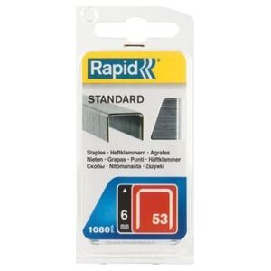 Rapid Zszywki Rapid z drutu cienkiego nr 53 (6 mm) - 1060 szt.