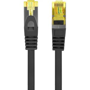 Lanberg Patchcord kat.6a S/FTP LSZH CU 2m fluke passed czarny