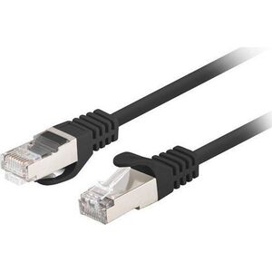 Lanberg PATCHCORD KAT.6 FTP 0.25M CZARNY FLUKE PASSED LANBERG 10-PACK