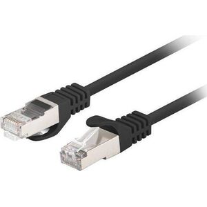 Lanberg PATCHCORD KAT.6 FTP 1M CZARNY FLUKE PASSED LANBERG 10-PACK