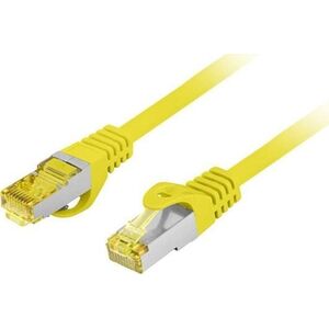 Lanberg PATCHCORD KAT.6A S/FTP LSZH CU 2M ŻÓŁTY FLUKE PASSED LANBERG