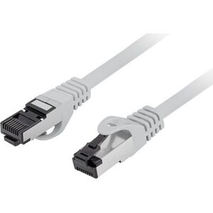 Lanberg Patchcord kat.8.1 S/FTP CU LSZH CU 1m fluke passed szary