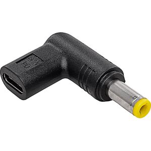 Zasilacz do laptopa Akyga Przejściówka do laptopa Akyga AK-ND-C01 USB-C / 5.5 x 2.5 mm