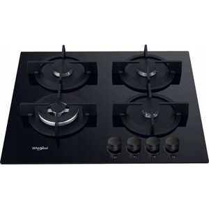 Płyta grzewcza Whirlpool Płyta gazowa Whirlpool AKT 625NB1 Czarna 4 palniki