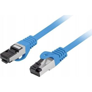 Lanberg Patchcord Lanberg S/FTP kat.8.1 0,25m LSZH CU fluke passed niebieski