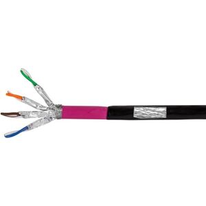 LogiLink Logilink Erdverlegekabel S/FTP Cat7 AWG23 1000MHz schw.  25m