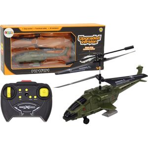 LeanToys Helikopter Militarny Wojskowy Zdalnie Sterowany RC Żyroskop