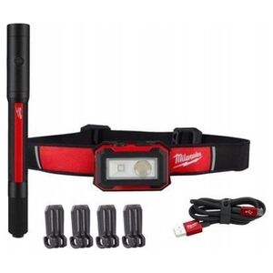 Milwaukee MILWAUKEE.FLASHLIGHT SET IR HLPL (IRHL450+IRPL250) USB