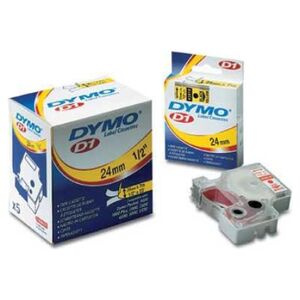 Dymo taśma S0720680 (black on white) typ D1