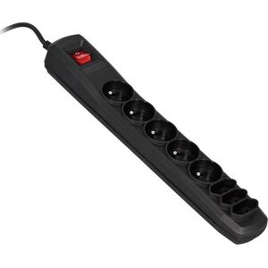 Listwa zasilająca Activejet Exclusive przeciwprzepięciowa 8 gniazd 5 m czarna (APN8g/5mBK)